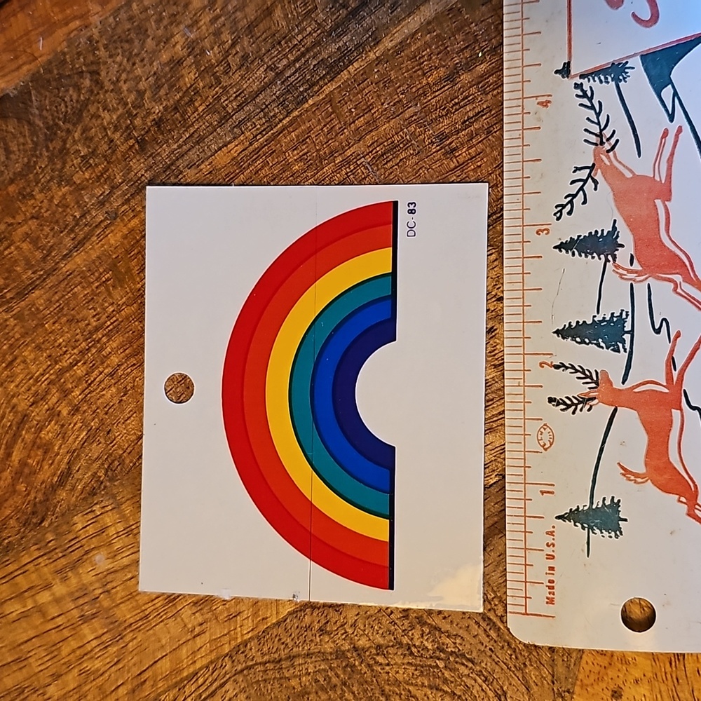 Vintage Rainbow sticker